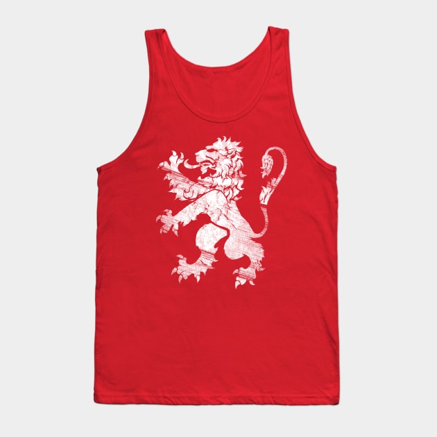 White Lion Rampant Tank Top by GAz